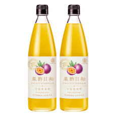 Kong Yen 果酢日和 百香果果酢, 25%以上果汁原汁, 590ml, 2瓶