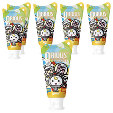QRIOUS 奇瑞斯 元氣小兒護齒膏, 可吞嚥配方，四個月以上適用，添加優質益生菌, 60g, 2條