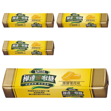 VALDA 樺達 檸檬薄荷硬喉糖 清涼舒暢 怡神爽口, 38g, 4條