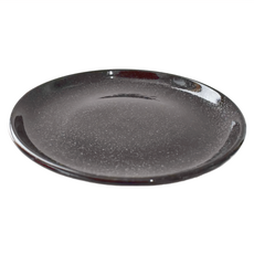 日本製 陶瓷餐盤, 星空厚邊 黑色, 1個