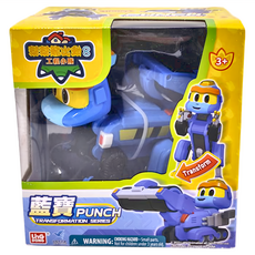 LDCX 灵动创想 音效變形機器人 幫幫龍 變形藍寶, 1盒