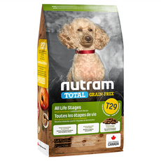 nutram 迷你犬 T29 無穀系列 低敏挑嘴犬糧 小顆粒, 羊肉, 1.13kg, 1袋