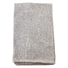 韓系奶油大地色亞麻棉抱枕套 米灰色 100%聚酯纖維, 30 x 50cm