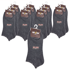 DEVON 200細針船型襪 #300 灰色 台灣製