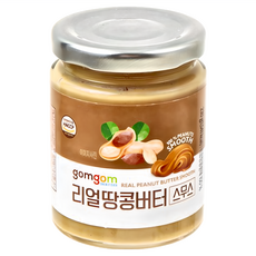 gomgom 絲滑花生醬, 230g, 1罐