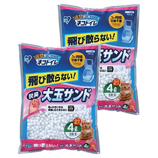 IRIS OHYAMA 愛麗思歐雅瑪 大玉脫臭貓砂 1.7kg, 4L, 2袋, IR-TIO-4L, 脫臭