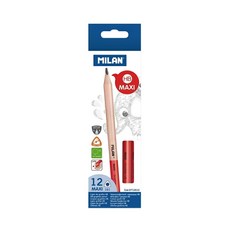 MILAN 學齡前的第一枝三角鉛筆 HB, 0712612, 12支, 1盒, 12支
