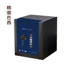 順便幸福 精選巴西咖啡豆 濾掛咖啡, 8g, 9包, 1盒