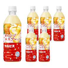 Asahi 朝日 可爾必思飲 柑橘風味 500ml, 6瓶