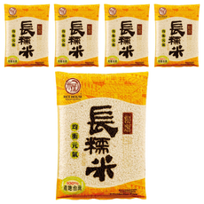 米屋 長糯米, 100% 產地台灣, 600g, 5包