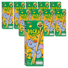 glico 格力高 Pocky 百奇 Pocky棒 芒果口味, 10盒, 酥脆口感，獨立包裝, 25g