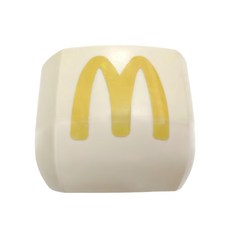 m字磁吸收納盒 附m貼, 白色, 1個