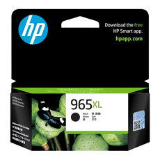 hp 惠普 965XL 高印量原廠墨水匣 3JA84AA, 黑色, 1個