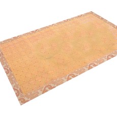 C.G.&C. S.M.C. 凱蕾絲帝 加厚挑高御皇3D透氣柔藤涼墊 台灣製, 米色, 1個