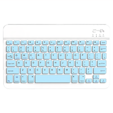 B215 天藍色 輕巧便攜 無線藍牙鍵盤, 剪刀腳結構