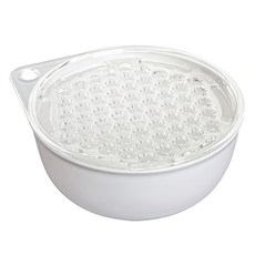 NAKAYA 日本進口 調味料研磨器 薑蒜磨泥器 白色 2個, 1組