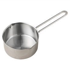 comet Kitchen 電磁爐適用 不鏽鋼嬰兒輔食單柄鍋, 14cm, 不鏽鋼, 1個