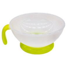 Combi 康貝 優質易握學習碗, PP塑膠, 適用年齡12個月以上, 綠色, 1個