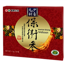 信東生技 保衛參粉包 1.3g, 30包, 1盒