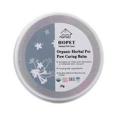 HOPET 有機植萃寵物護理膏 20g 1罐-寵物肉球護理、天然有機、舒緩保濕
