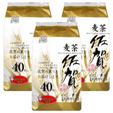 SANEI KOSAN 三榮興產 佐賀麥茶，無咖啡因，40入茶包, 10g, 40包, 3袋