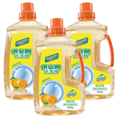 依必朗 香橙植萃洗潔精, 2.8kg, 3桶