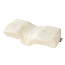 FRANTE 記憶棉頸椎枕 男士用 象牙白, 57*27*10cm, 1個