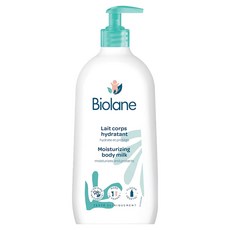 Biolane 法貝兒 溫和保濕乳液, 維生素E抗氧化, 添加甘油保濕因子, 350ml, 1瓶