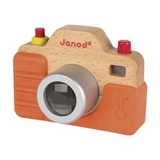 Janod 經典設計木玩 我的第一台照相機, 18個月以上, 法國設計, 1盒