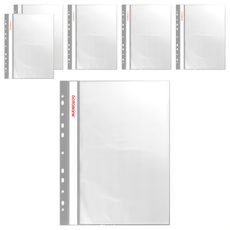 Databank 三田文具 A4 11孔輕便軟質資料簿, 6本, 20頁