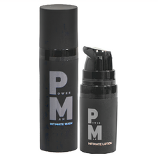 PLAY&JOY POWERMAN 私密清潔保養組 (私密養護液5ml + 清潔乳15ml), 1組