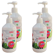 FARLIN 奶瓶蔬果清潔劑 Clean 2.0, 中性配方溫和不傷手, 700ml, 4瓶