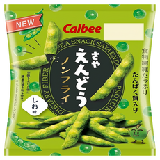 Calbee 卡樂比 豌豆條 鹽風味, 61g, 1包