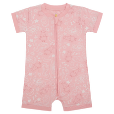 baa baa sheepz 抱抱羊 睡衣套裝 長袖上衣&長褲, 3~4T, 宇宙粉