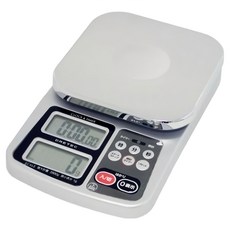 dretec 閃光一台二役 雙功能廚房料理電子秤 KS-210SV 亮銀色 2kg, 1個