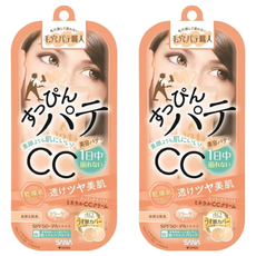 Keana Pate SHOKUNIN 毛孔職人 光透豔澤CC霜, 奶霜般柔滑質地, SPF50+ PA++++, 自然膚, 30g, 2條