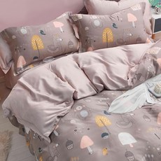 LoveCity 寢城之戀 台灣製 50支100%萊賽爾天絲 床包枕套組