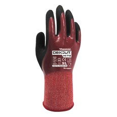 WONDER GRIP 多給力 DEXCUT® D級防油防水防割工作手套 WG-718 耐磨防割, L, 1雙