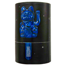 DONKEY LUCKY CAT 幸運繽紛招財貓 電鍍藍 15cm