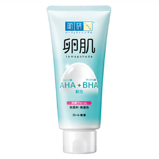 HADALABO 肌研 卵肌去角質洗面乳 AHA+BHA配合 溫和洗淨老廢角質, 130g, 1條