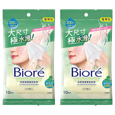 Biore 蜜妮 低摩擦護膚卸粧棉, 10片, 2包