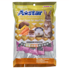 A star AB鼠兔番薯胡蘿蔔磨牙餡餅, 小寵物餅乾, 1袋