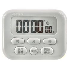 KOSTEQ 長時間計時器, 白色, 1個