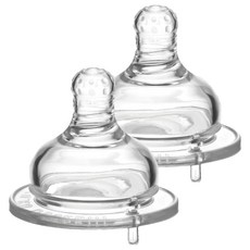 KU.KU Duckbill 酷咕鴨 防脹氣母乳型奶嘴, XL, 2個