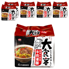 味王 大食客 酸菜麻辣牛肉湯麵 93g, 24包