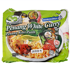 Nyor Nyar 娘惹料理 唯杰 檳城素白咖哩快熟麵 110g, 4包