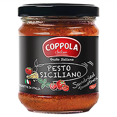 COPPOLA 柯波拉 日曬番茄西西里青醬, 義大利日曬番茄, 無麩質認證, 不含BPA內襯, 180g, 1罐
