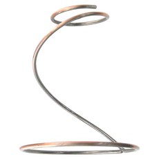 咖啡螺旋手沖架, 古銅色, 高19cm, 上圓直徑8.5cm, 下圓直徑15.5cm, 重223g, 1個