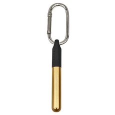 PUSH&TOUCH 觸控指尖鑰匙圈 120 x 24mm, 玫瑰金, 1個