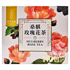 花芊莊園 桑椹玫瑰花茶 Set 10包, 7.3g, 1盒